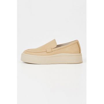 Pantofi loafer de piele intoarsa Stacy