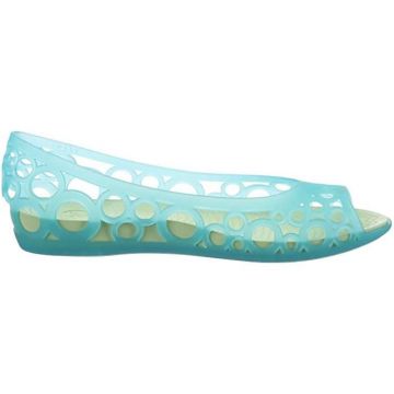 Balerini Crocs Adrina Flat W Albastru - Aqua