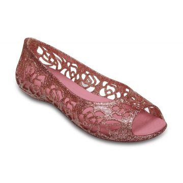 Balerini Crocs Kids' Isabella Glitter Flat GS Roz - Blossom