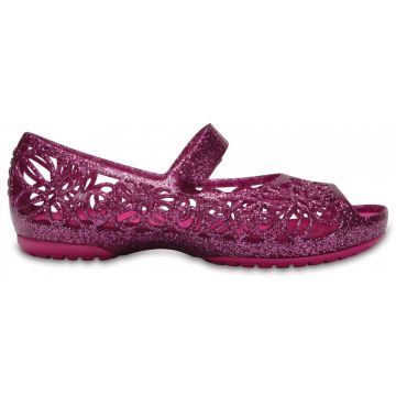 Balerini Crocs Kids' Isabella Glitter Flat Mov - Wild Orchid