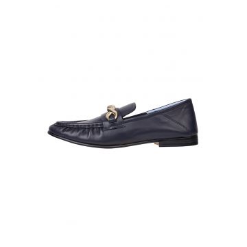 Pantofi loafer de piele cu detaliu metalic