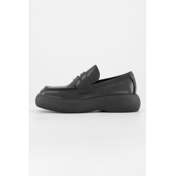 Pantofi loafer din piele cu talpa masiva