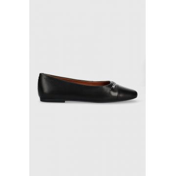 Vagabond Shoemakers balerini de piele JOLIN culoarea negru, 5508.301.20