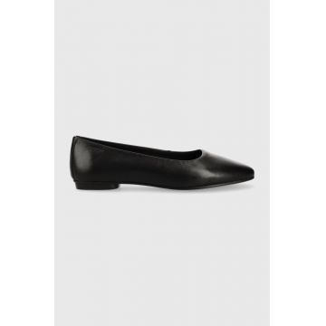 Vagabond balerini de piele SANDY culoarea negru, 5505.101.20