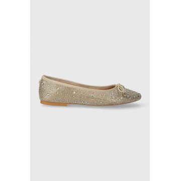 Steve Madden balerini Blossoms-R culoarea auriu, SM11002854