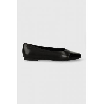 Vagabond Shoemakers balerini de piele JOLIN culoarea negru, 5508.662.92