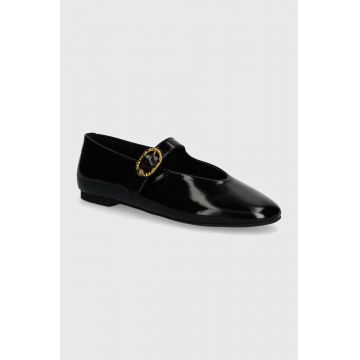 Kurt Geiger London balerini de piele Mayfair Ballet Flat culoarea negru, 2656300309