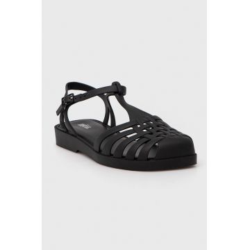 Melissa balerini MELISSA ARANHA QUADRADA AD culoarea negru, cu toc deschis, M 31953 AK485