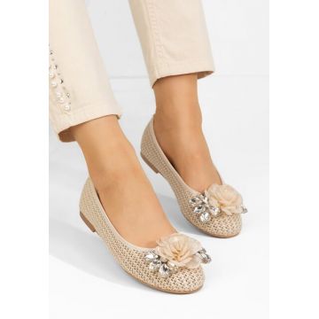 Balerini eleganti Sidney bej
