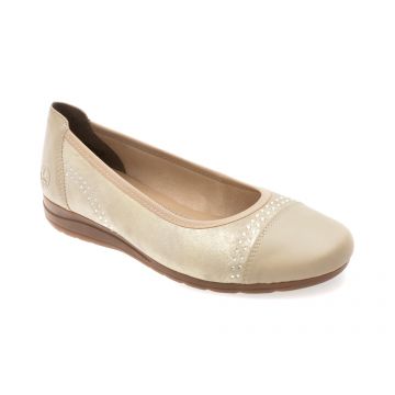 Balerini RIEKER nude, L9353, din piele ecologica