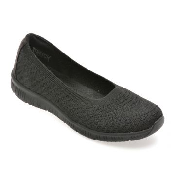 Balerini SKECHERS negri, BE-COOL, din material textil