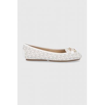 MICHAEL Michael Kors balerini Lillie Moc culoarea gri,