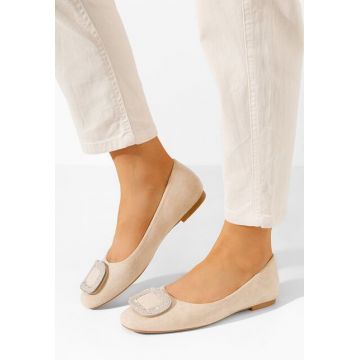 Balerini eleganti Elisse bej