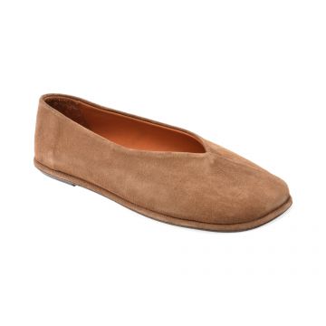 Balerini EPICA maro, 4792704, din piele intoarsa