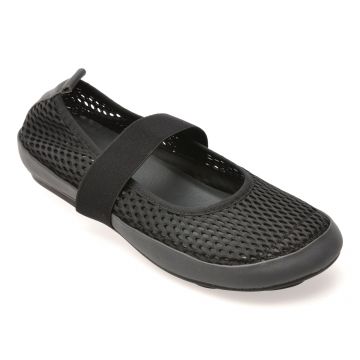 Balerini GRYXX negri, 1966, din material textil