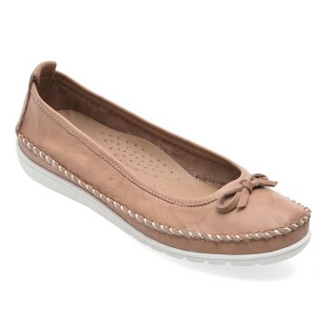 Balerini FLAVIA PASSINI gri, 2565, din piele naturala