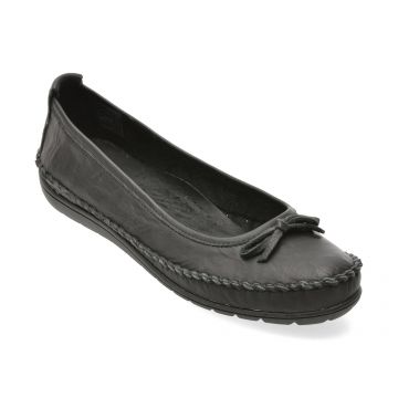 Balerini FLAVIA PASSINI negri, 2565, din piele naturala